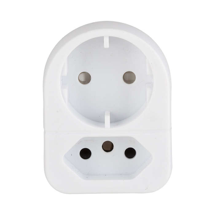 White 2-Way Adaptor