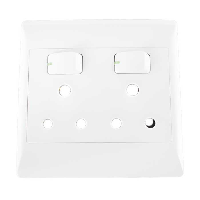 EPL White Socket - 16 Amp Double Socket