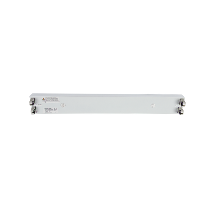 Wide Body Open Channel LED Tube Fittings - Double