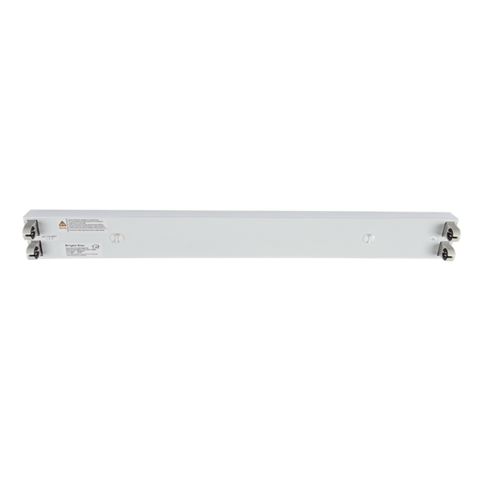 Wide Body Open Channel LED Tube Fittings - Double
