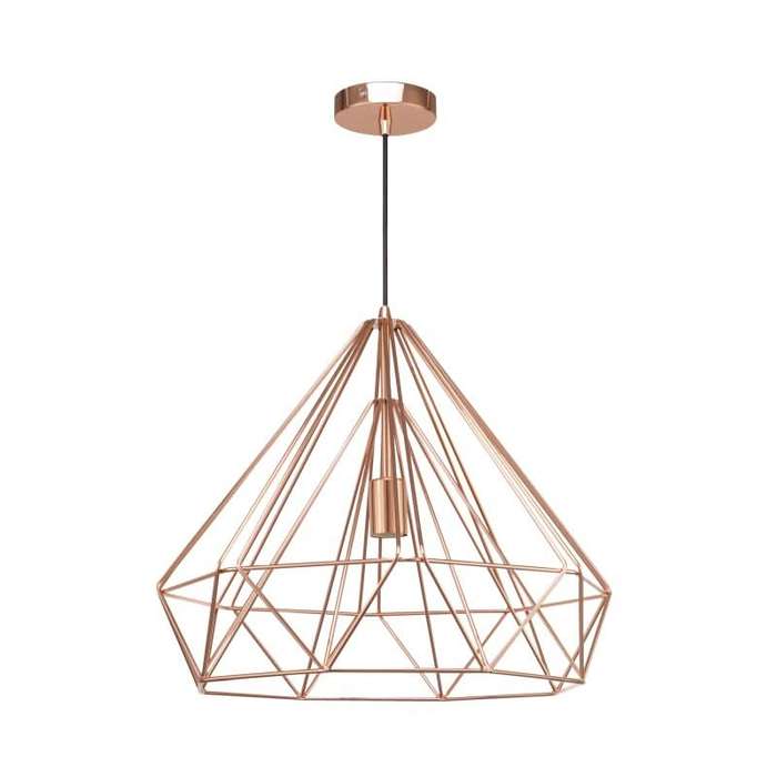 Leonardo Copper Wire Pendant Light