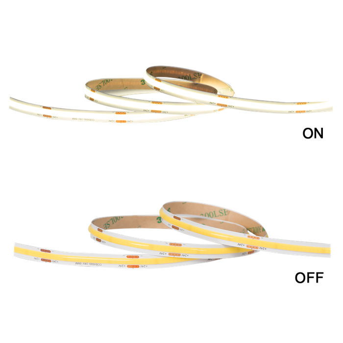 IP20 Seamless 24V COB Strip Light - Per Meter