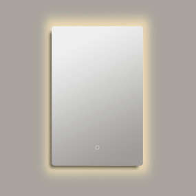 Iseo Large Frameless LED Mirror - Backlit