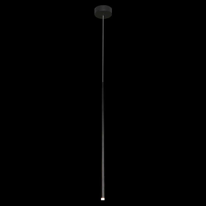 Black Baton Pendant Light