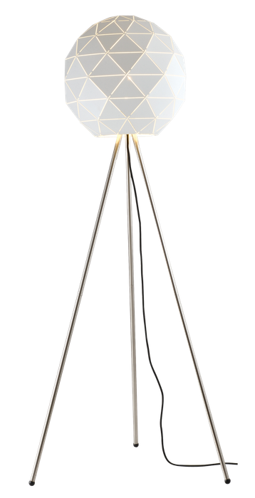 White Laser Cut Table Lamp