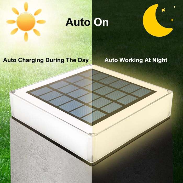 Solar CCT Pillar Top Light