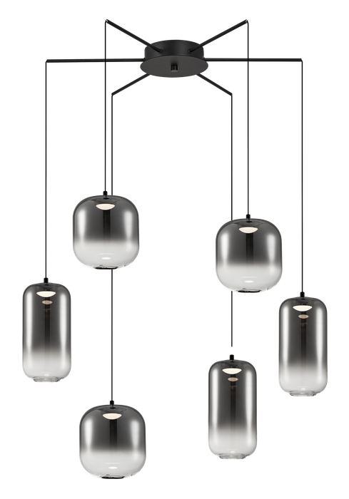 Misty Morning Cluster LED Pendant Light