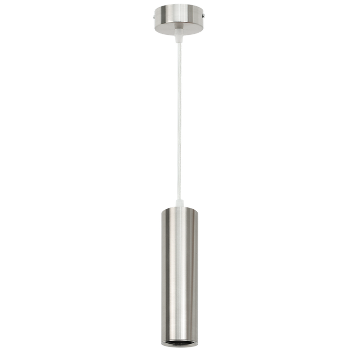 Pinkie Satin Chrome Flute Pendant Light