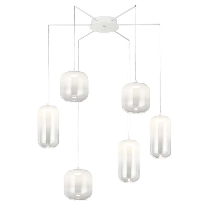 Misty Morning Cluster LED Pendant Light