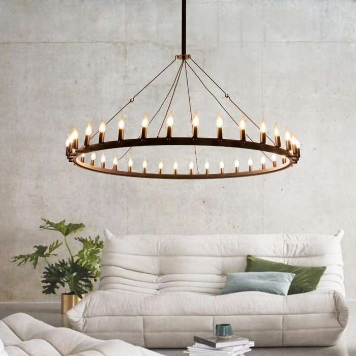 Ranch 18 Light Chandelier