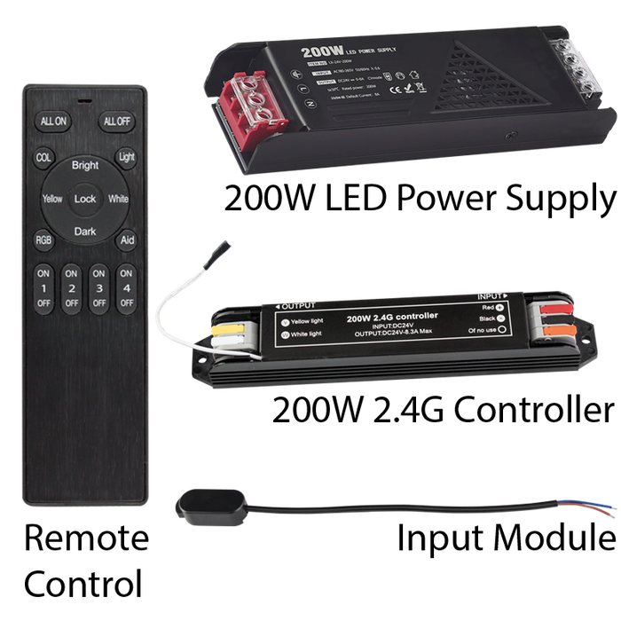 Magnetic Track Light System - Power & Control Kit