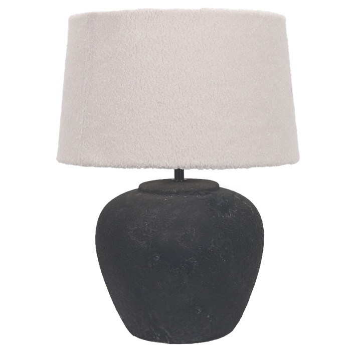 Black Large Ceramic Table Lamp