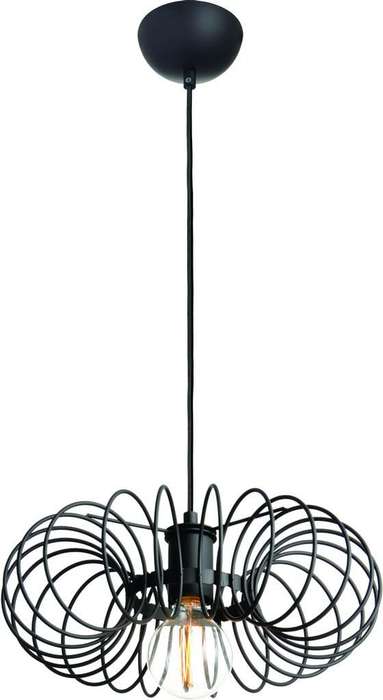Scandi Black Wire Pendant Light