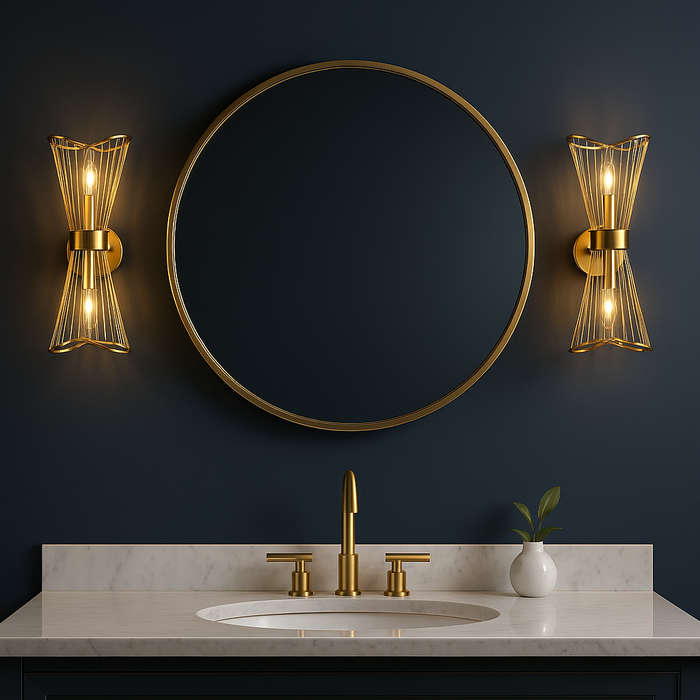 Sensu Gold Wall Light