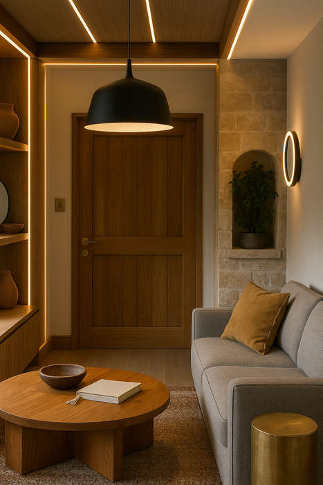 Cupcake Matt Black Pendant Light