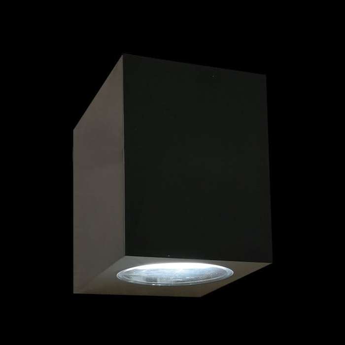 Black LED Outdoor Wall Light - Coastal