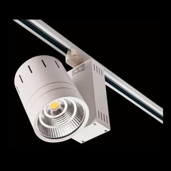 35W LED COB Track Spot Light - White - Warm White 3000K