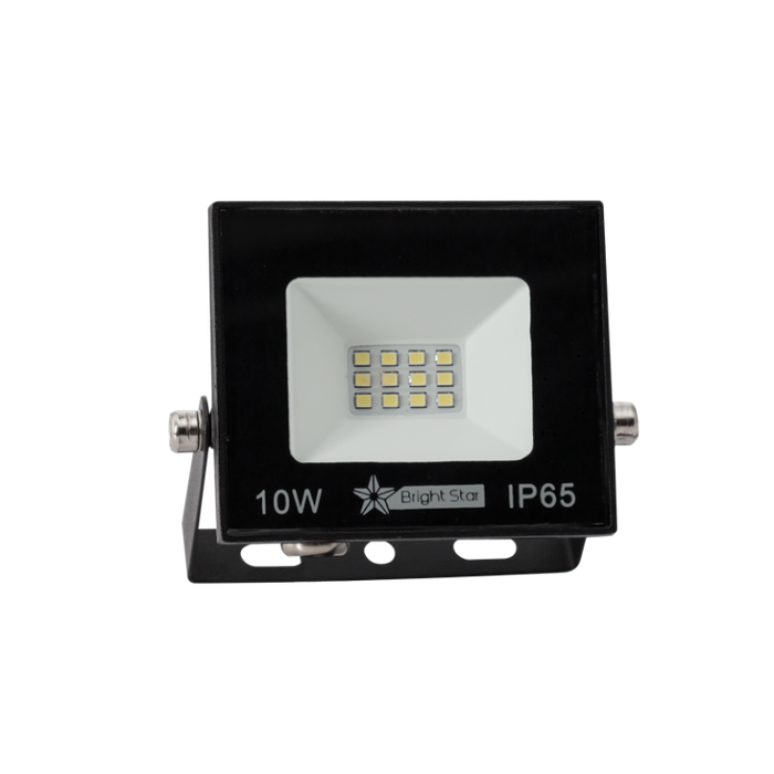 10W Black LED Flood Light IP65 6000K