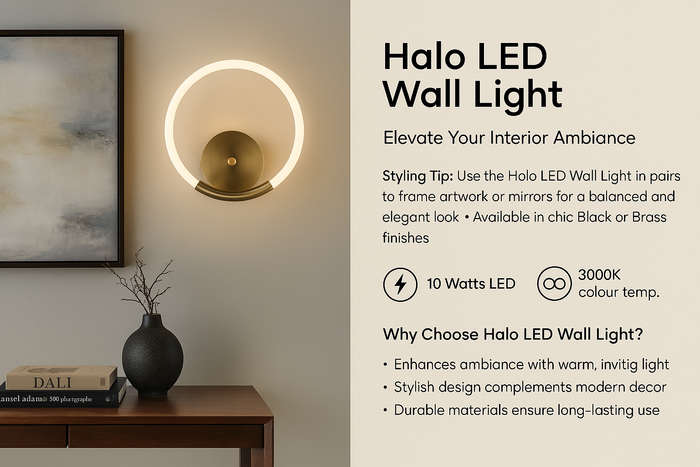 Halo LED Wall Light