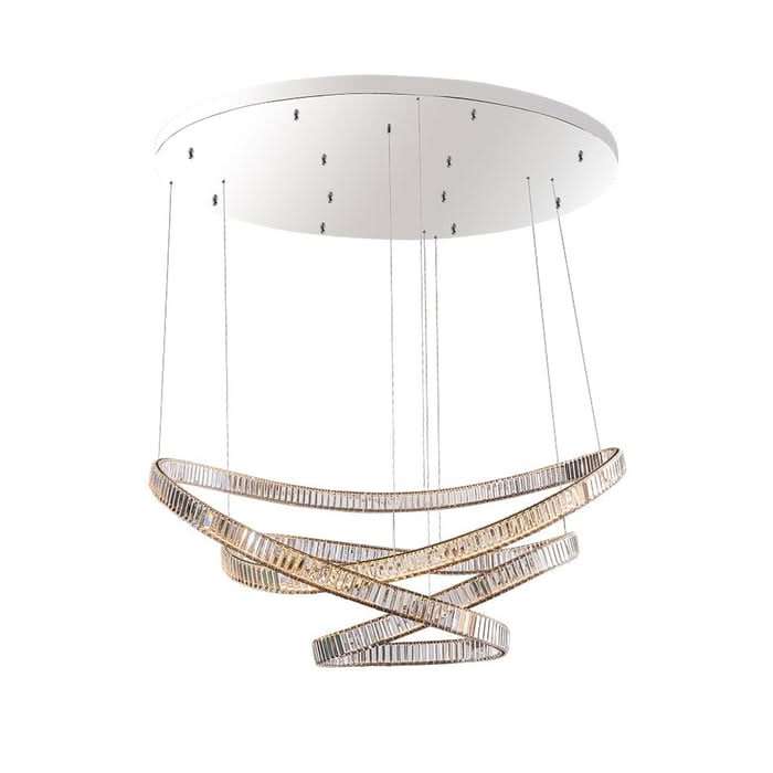 Carousel Crystal LED Chandelier