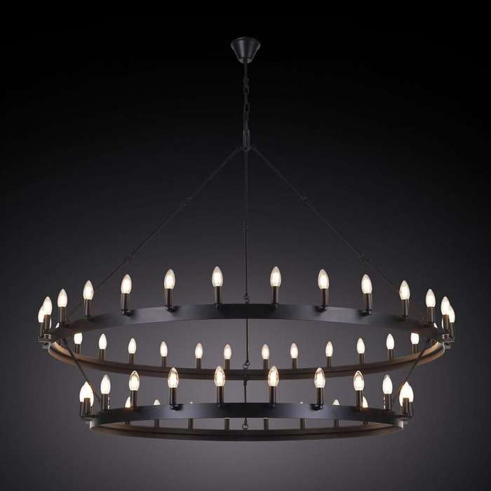 Ranch 2 Tier Chandelier