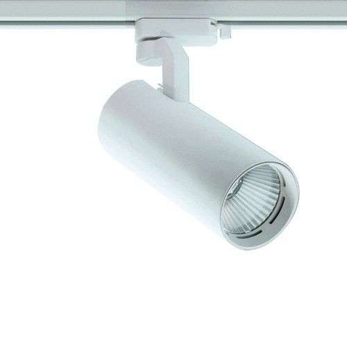New York White LED Track Spot - 4 Wire