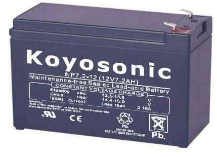 Rechargeable Batteries 12V - 4.5 AH / 7.2 AH / 12 AH