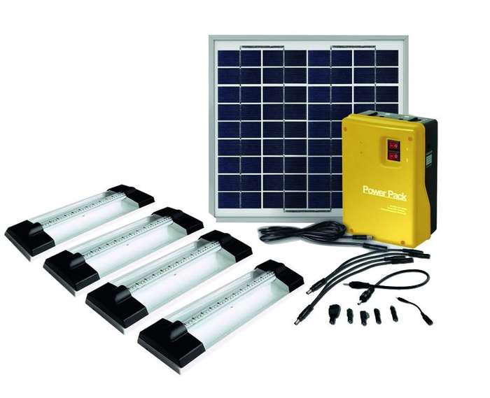 Solar House Light Kit - 2 / 4 Lights
