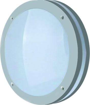 Grey LED Bulkhead - Round
