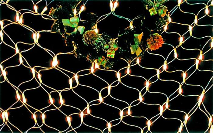 LED Fairy Net Lights - 1.5 x 3m Outdoor