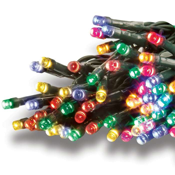 LED Fairy Lights - 50M / Green Cable / Connectable