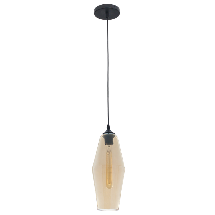 Amber Glass Pendant