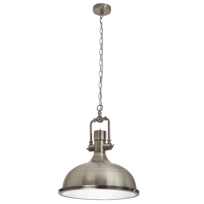 Satin Chrome Pendant PEN902