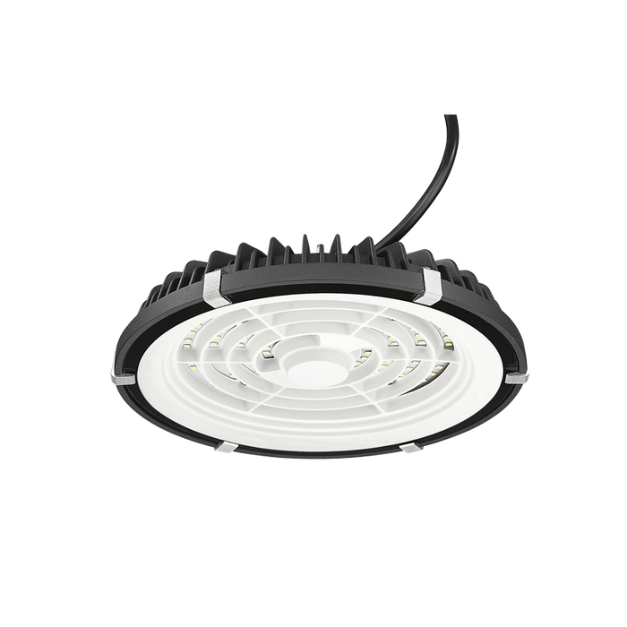100W Aluminium and Tempered Glass UFO LED High-Bay IP65