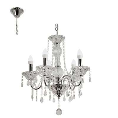 Panache 5 Light Chrome Chandelier