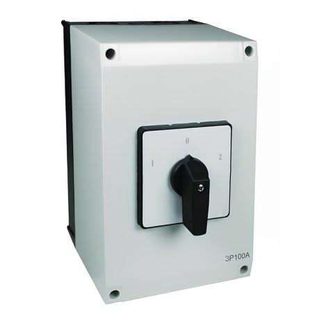 16A 4P IP65 Enclosed Change-over Switch