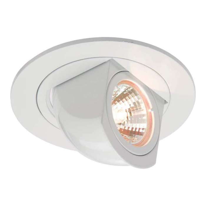 Downlight Holder - White Tilt and Rotate