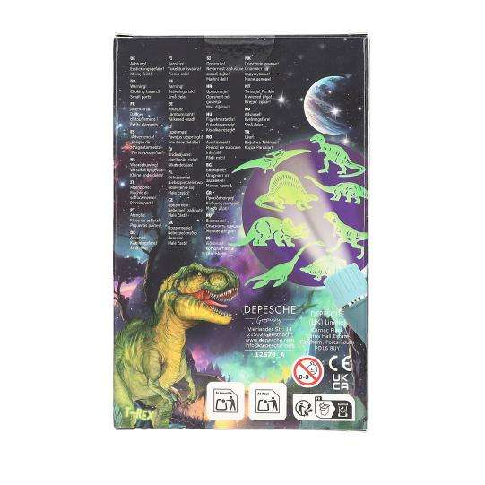Dino World Glow In The Dark Stickers
