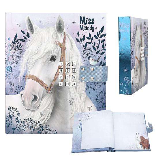 Miss Melody Secret Diary With Code And Sound (White Horse)