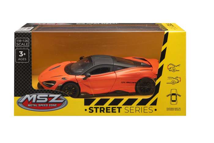 McLaren 765 LT (orange) (scale 1 : 24)