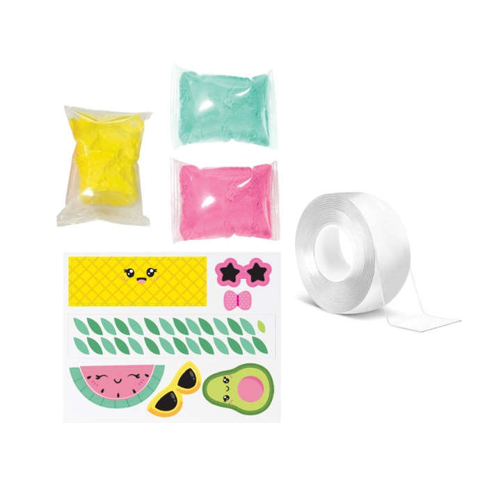 Sew Star Nano Tape Summer Fruit Pinch Toys Craft Kit (Boxed)