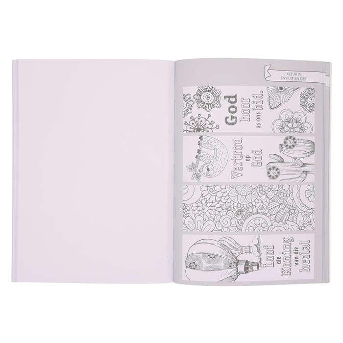 Adult Colouring Book - Dankie! (Boek vir Dogters)