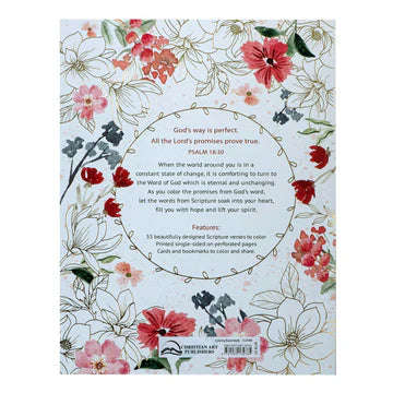 Color The Promises Of God Adult Colouring Book