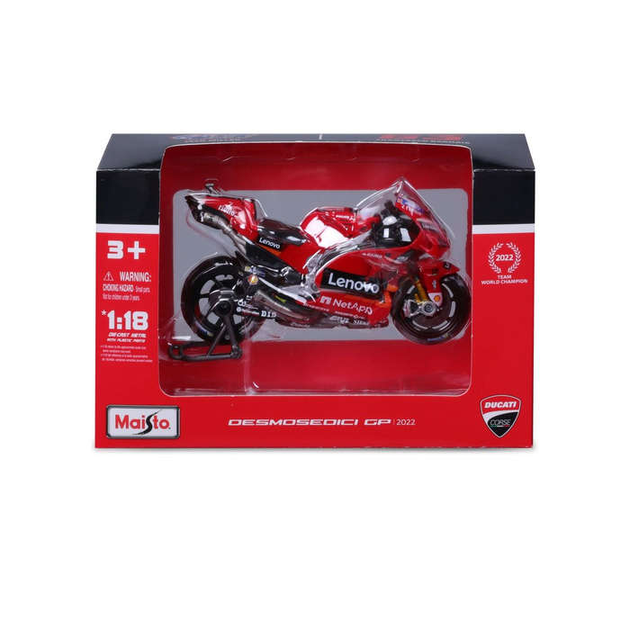 Ducati Lenovo MotoGP #63 Francesco Bagnaia (scale 1 : 18)