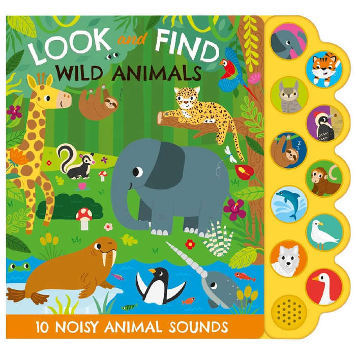 10 Sounds - Look & Find Wild Animals