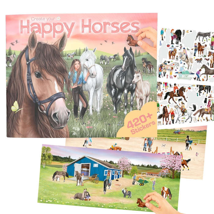 Miss Melody Create Your Happy Horses (420+ stickers)