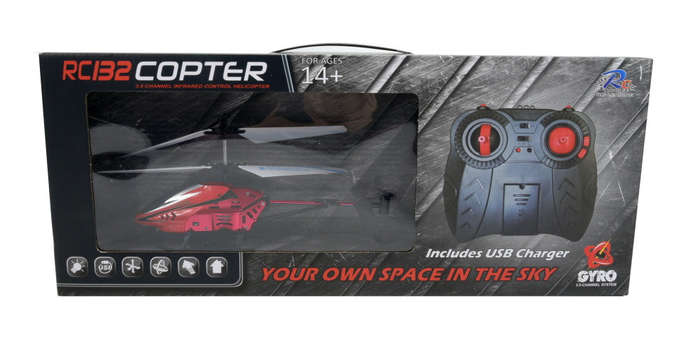 R/C Alloy Helicopter RC132 3.5Ch