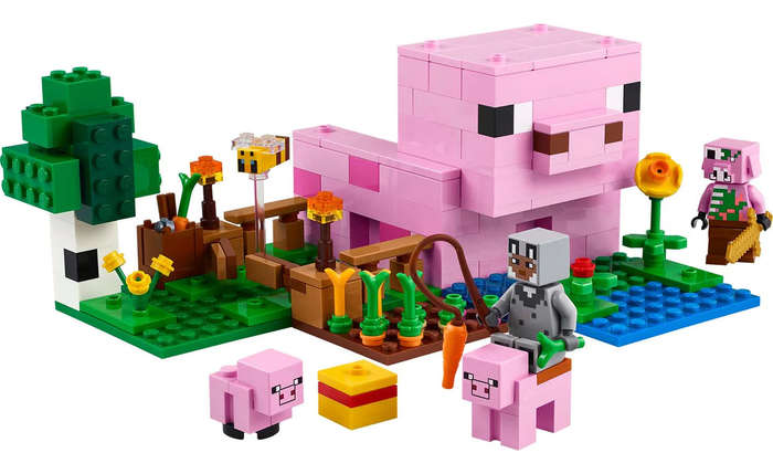 21268 The Baby Pig House Minecraft