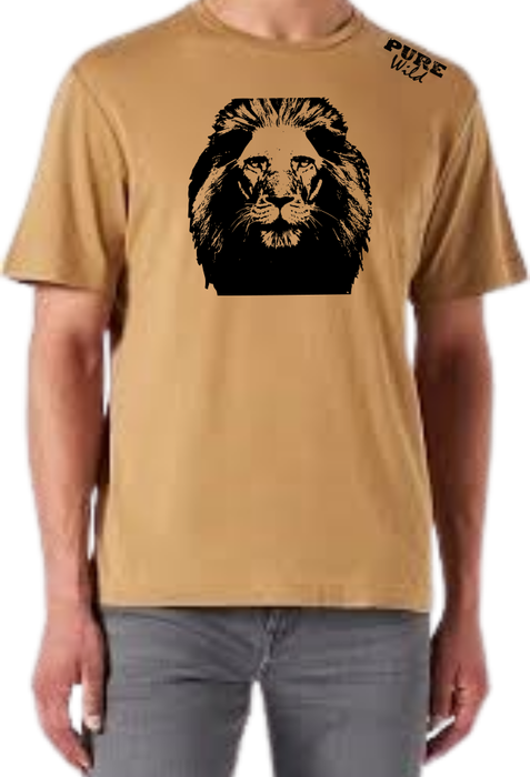 The Lion Head T-Shirt For A Real Man