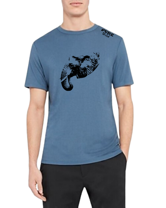 The Elephant Head T-Shirt For A Real Man